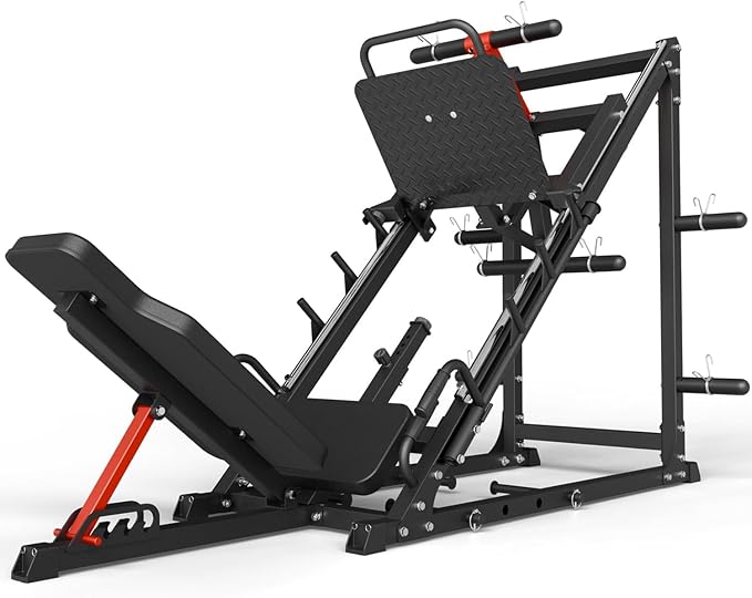 Mikolo 45 Degree Leg Press for Home Gym - Professional Lower Body Workout Machine for Fitness and Strength Training